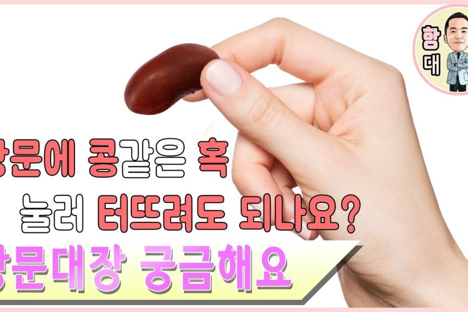 치질 문제해결 : 외치핵 손으로 눌러서 없에도 되나요?? - Youtube