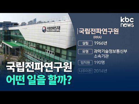 국립전파연구원, 전파기술 경쟁력·미래 ICT 실현 / kbc뉴스