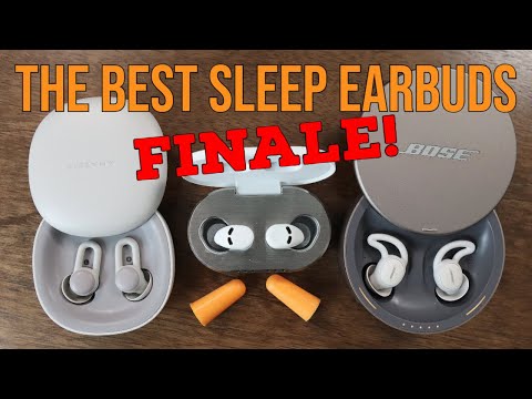 The BEST Sleep Earbuds FINALE! Bose Sleepbuds 2, QuietOn 3, Amazfit Zenbuds, Foam Earplugs
