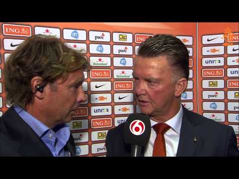 Interview Van Gaal na Portugal - Nederland